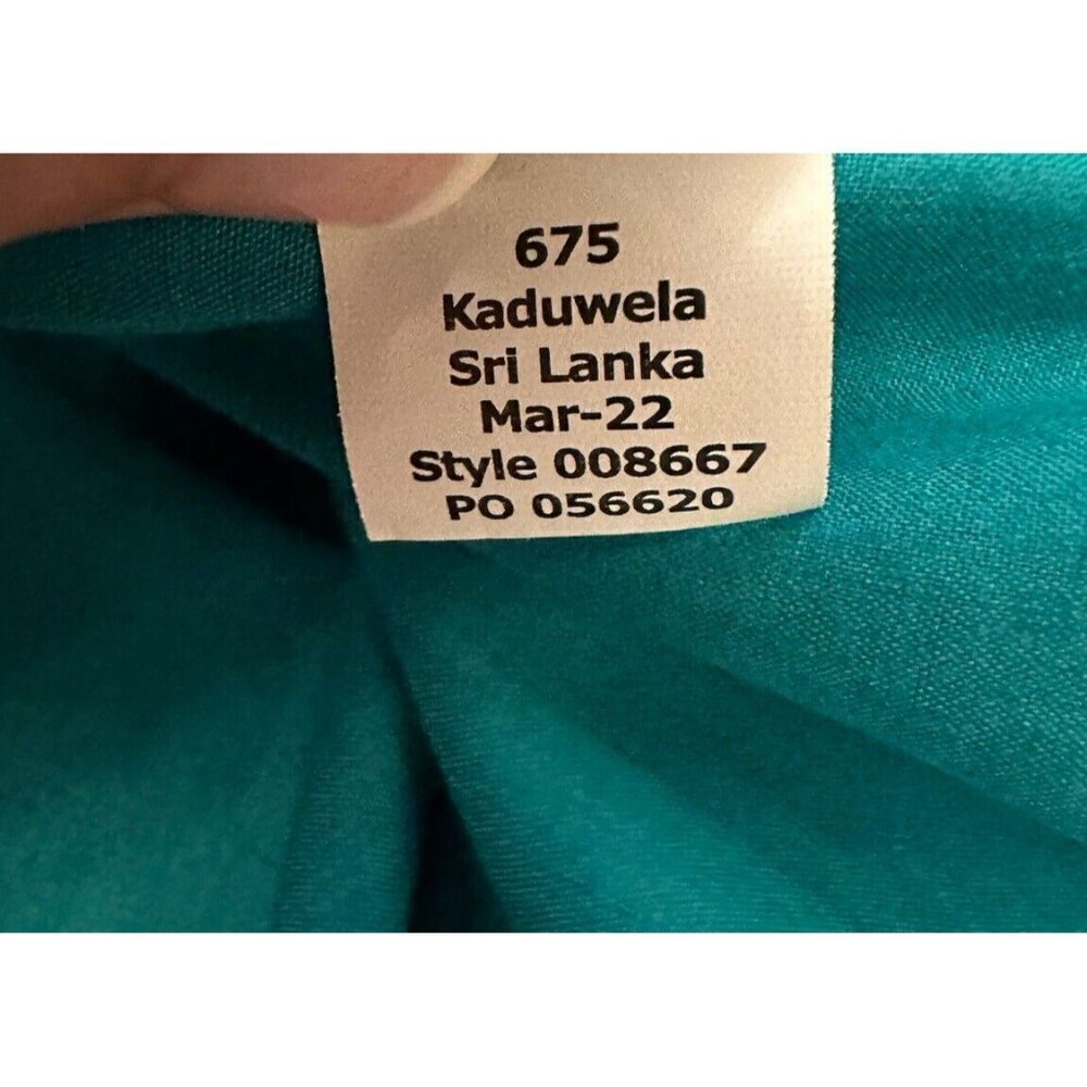 Lilly Pulitzer Astara Dress Eyelet Flutter Sleeve Water Lilly Green NWT Sz M - Picture 10 of 11